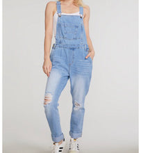 Load image into Gallery viewer, My boyfriend’s denim overalls
