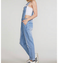 Load image into Gallery viewer, My boyfriend’s denim overalls
