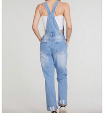 Load image into Gallery viewer, My boyfriend’s denim overalls
