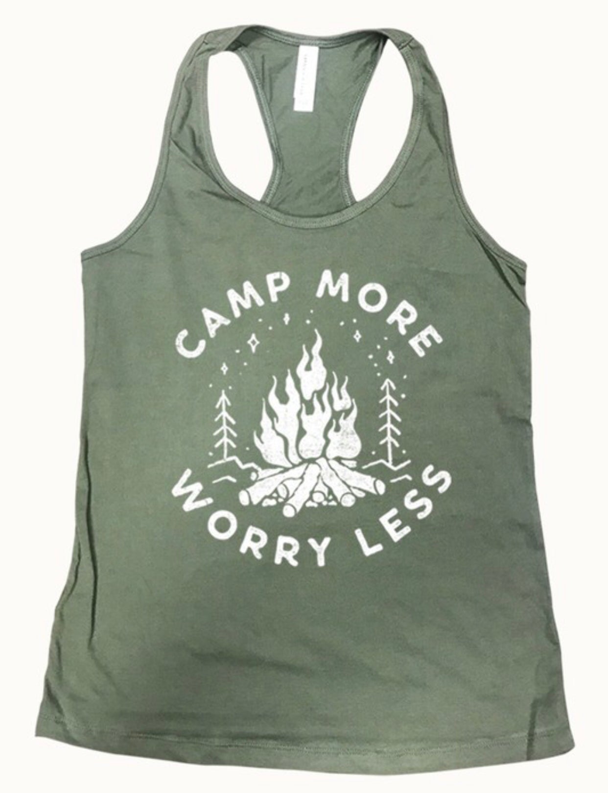 Camp More Worry Less Tank Top