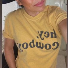 Load image into Gallery viewer, Hey Cowboy Tee
