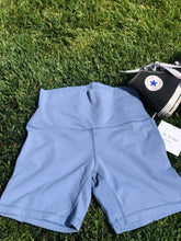 Load image into Gallery viewer, Classic Biker Shorts in Blue Stone
