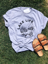 Load image into Gallery viewer, Lake Bum Grey T-shirt
